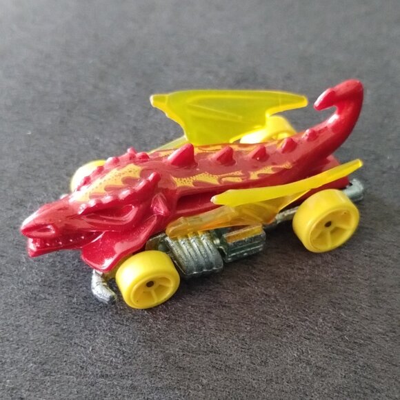 Hot Wheels Red Dragon Blaster Mattel - Picture 3 of 5